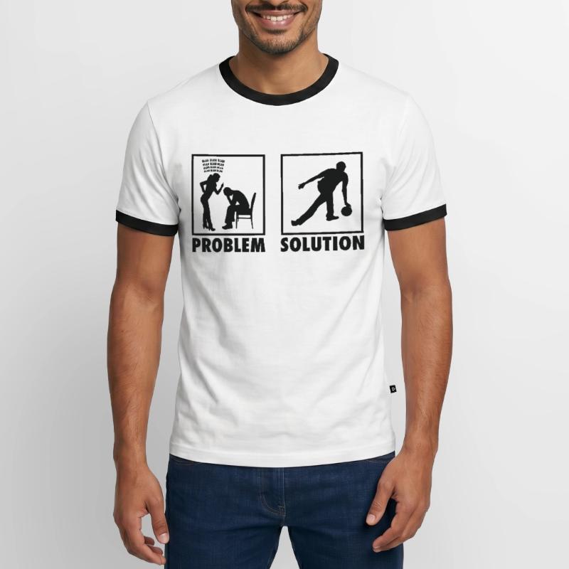 Bowling Bowling Player Statement Problem Solution. Men's Ringer Shirt