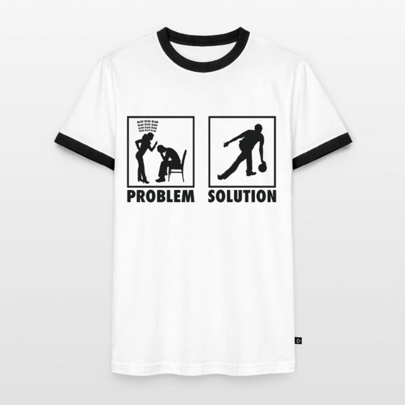 Bowling Bowling Player Statement Problem Solution. Men's Ringer Shirt
