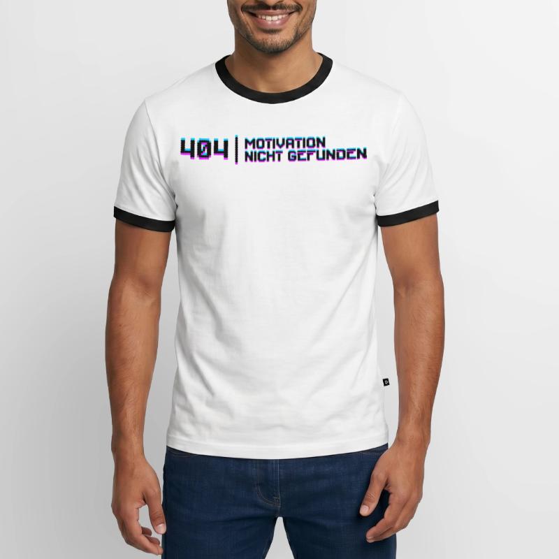 Developer Code Debug Statement Entwickler Dev Men's Ringer Shirt