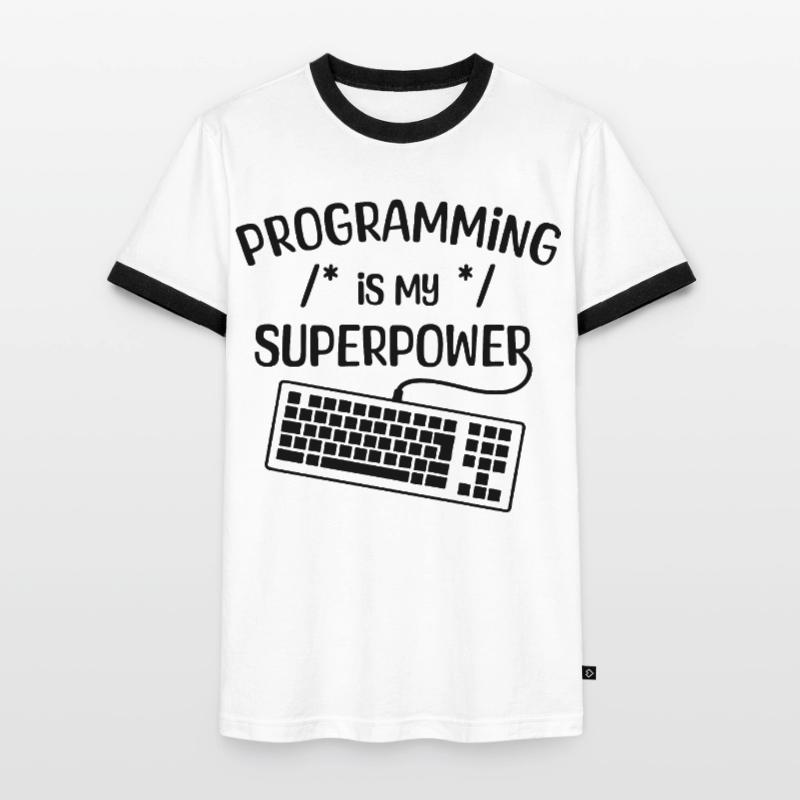 Männer Kontrast-T-Shirt