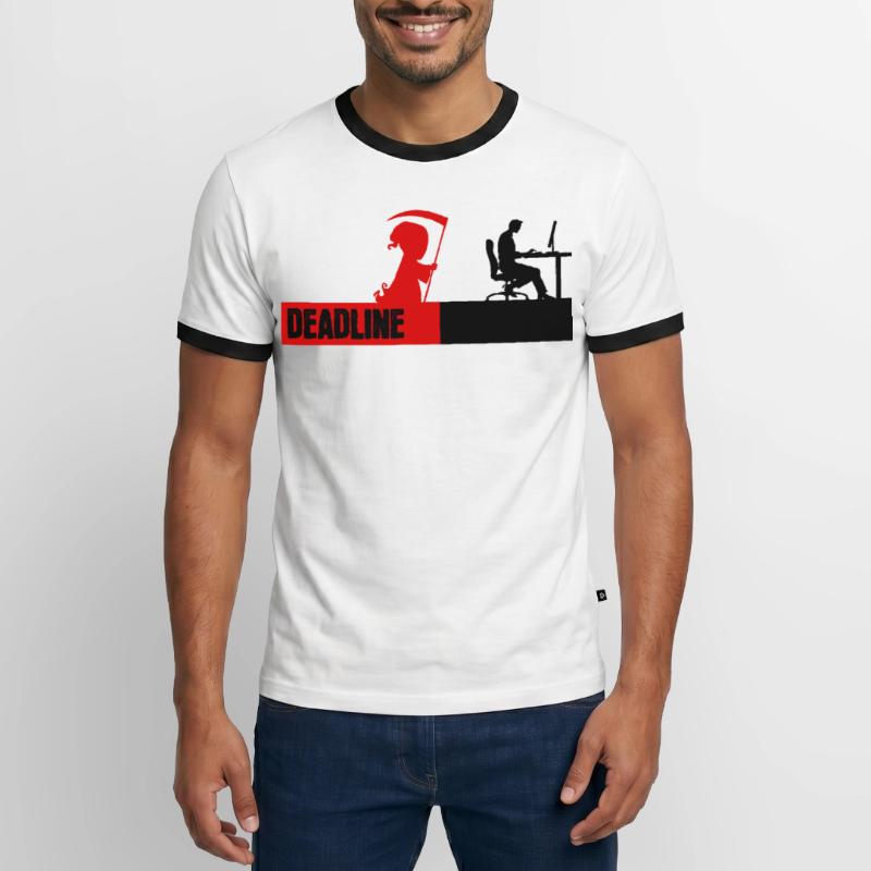 Bugfixing Scripting Dev Computerfreak Developer Men's Ringer Shirt