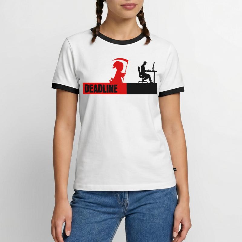 Bugfixing Scripting Dev Computerfreak Developer Men's Ringer Shirt