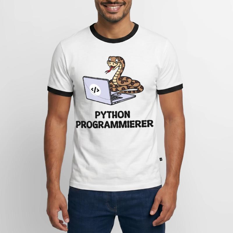 Programmer Computer Code Developer Statement Men's Ringer Shirt