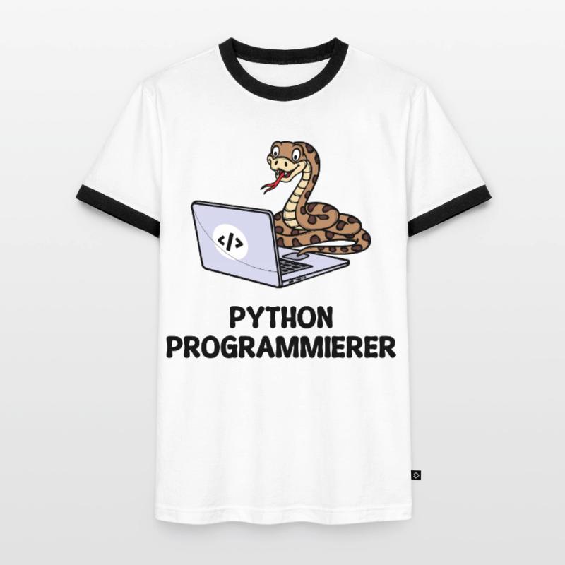 Programmer Computer Code Developer Statement Men's Ringer Shirt