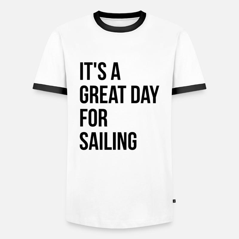 Sailor - Men's Ringer Shirt - white/black