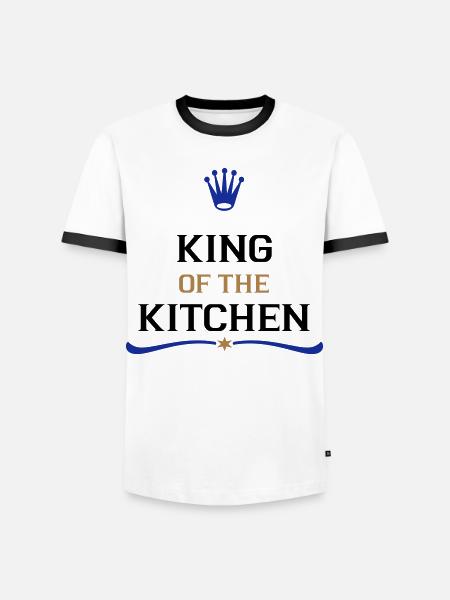 Funny Gifts for Men - Men's Ringer Shirt - white/black