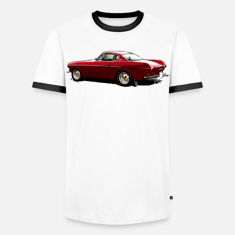 Oldtimer P1800 S - Men's Ringer Shirt - white/black