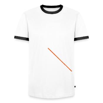 Camper Campingurlaub Camping Campen - Männer Kontrast-T-Shirt - Weiß/Schwarz - Vorne - AI Model Female 172 light (172cm) & AI Model Male 178 dark (178cm)