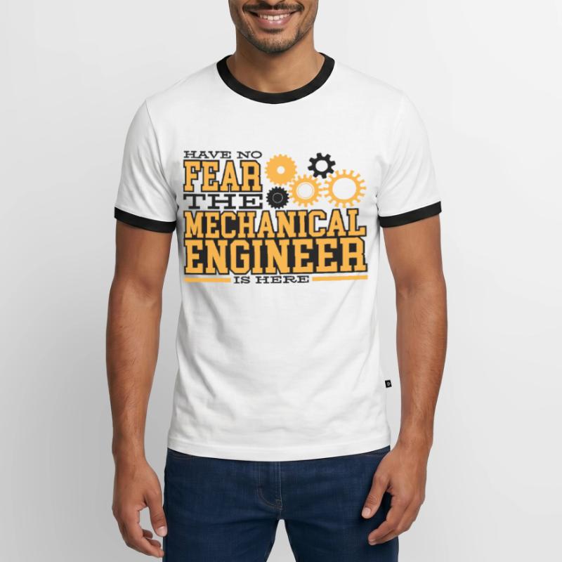 Mechanical engineering mechanical engineer engineer gift idea Men's Ringer Shirt