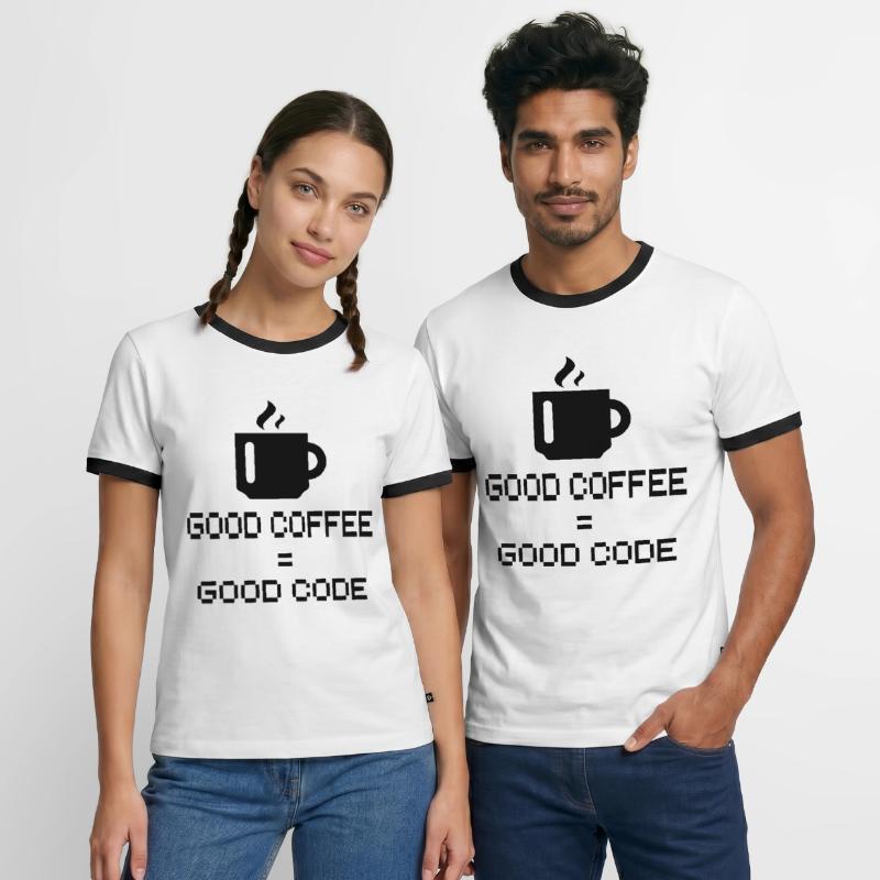 Programmierer - Coder - Hacker - IT Männer Kontrast-T-Shirt