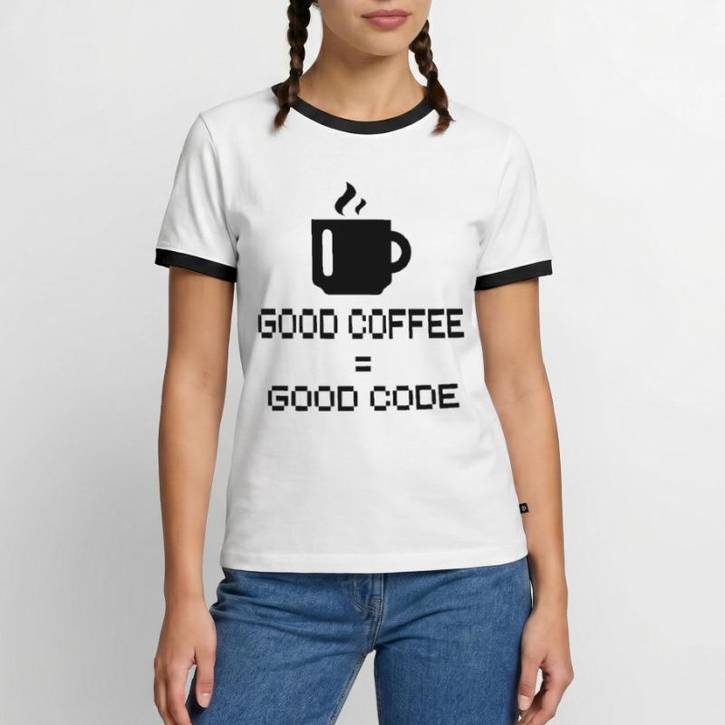 Programmeur - Codeur - Hacker - IT T-shirt contrasté Homme