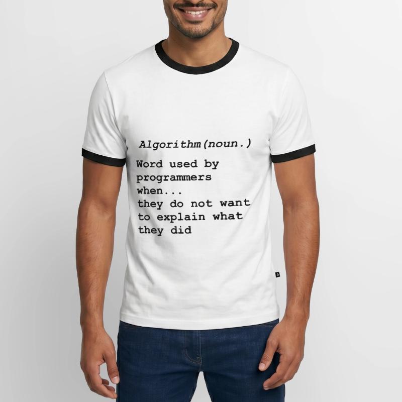 Programming programmer computer scientist computer science Men's Ringer Shirt