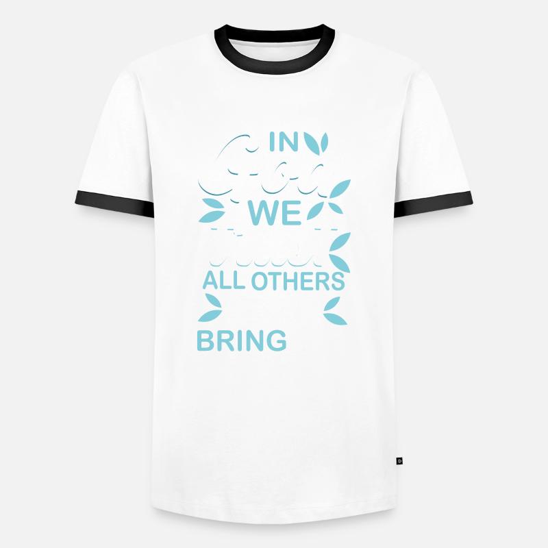 Programmierer Debugging - Männer Kontrast-T-Shirt - Weiß/Schwarz
