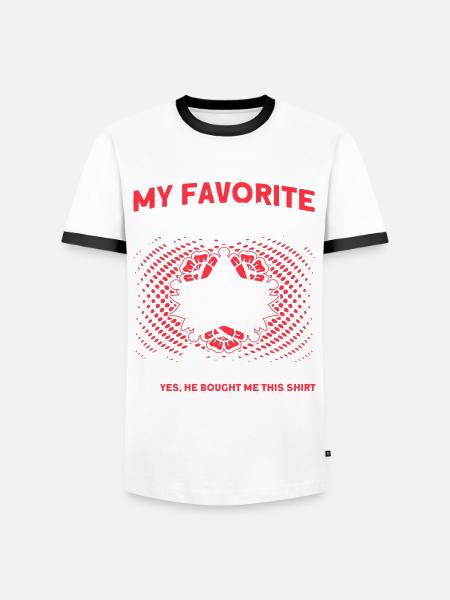 Mama Hilfssheriff Mama Mutter - Männer Kontrast-T-Shirt - Weiß/Schwarz