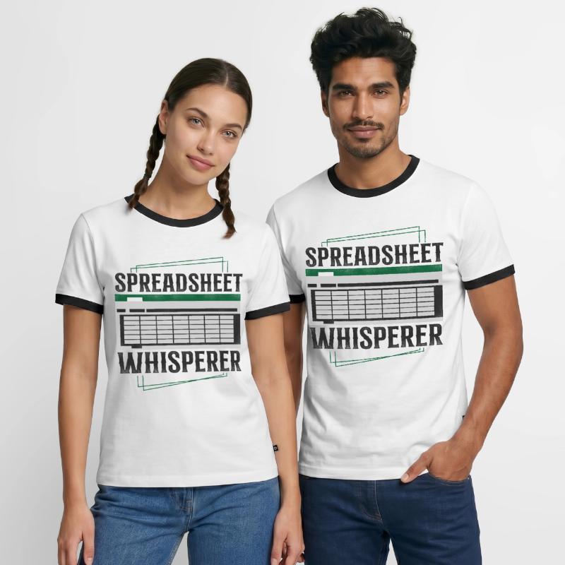 Comptable Comptable Comptable Comptabilité T-shirt contrasté Homme