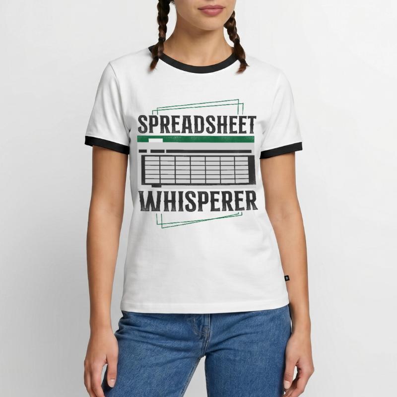 Comptable Comptable Comptable Comptabilité T-shirt contrasté Homme