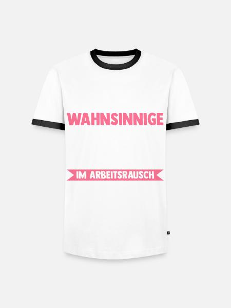 Großmutter Großmama Omi Oma - Männer Kontrast-T-Shirt - Weiß/Schwarz