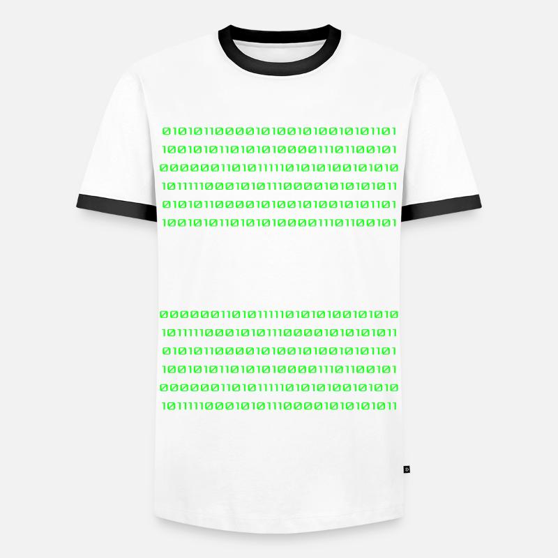 Artifical Intelligence Programmer Admin - Männer Kontrast-T-Shirt - Weiß/Schwarz