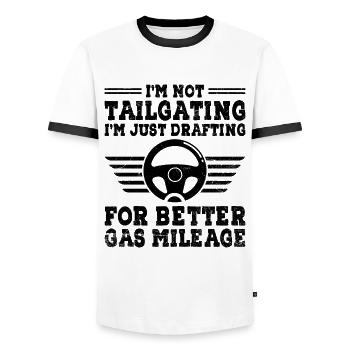 Führerschein bestanden Neuer Führerschein Fahren S - Männer Kontrast-T-Shirt - Weiß/Schwarz - Vorne - AI Model Female 172 light (172cm) & AI Model Male 178 dark (178cm)