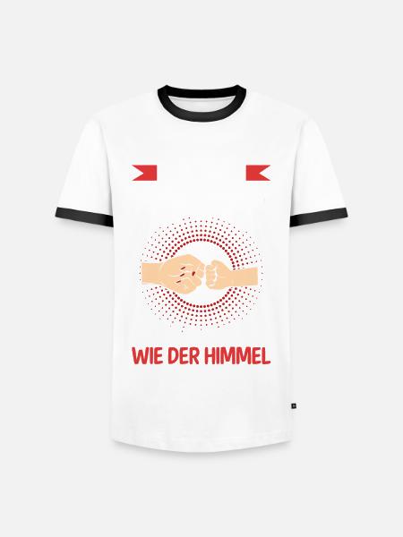 Oma Großmutter und Enkelin - Männer Kontrast-T-Shirt - Weiß/Schwarz