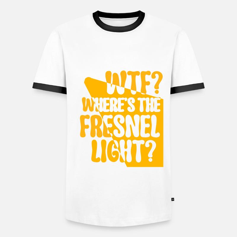 Lighting Technician Lighting Technician - Men's Ringer Shirt - white/black