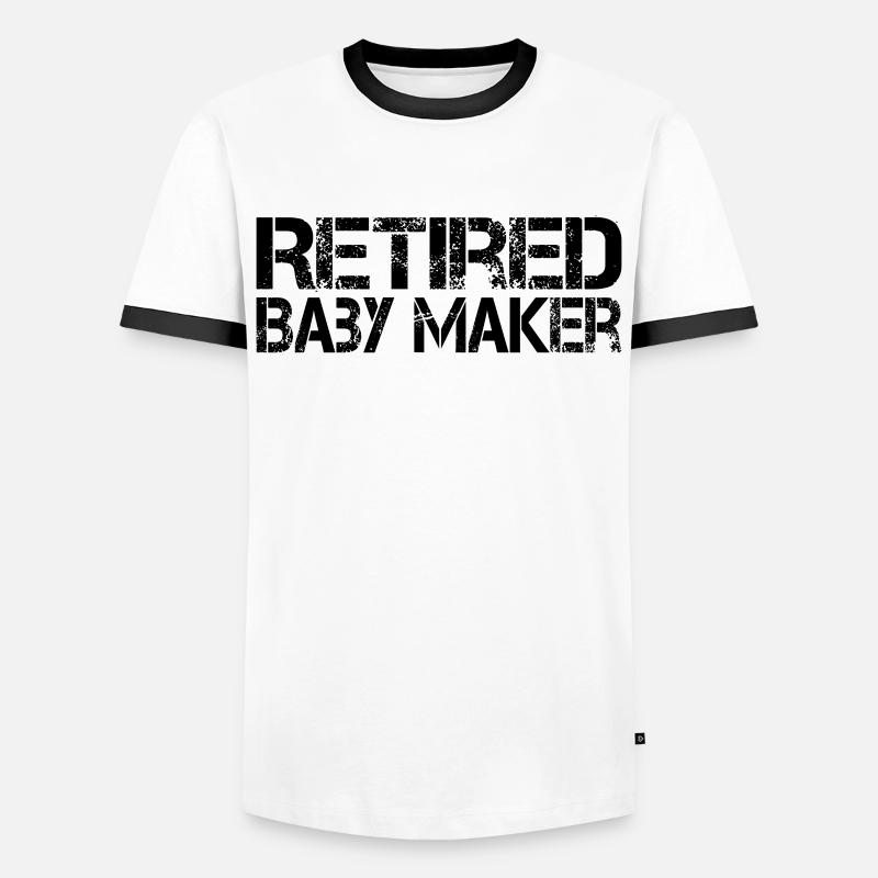 Vasectomy surgery - Men's Ringer Shirt - white/black