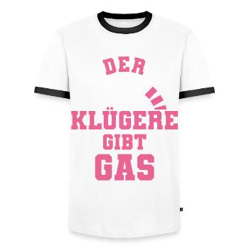 Auto Tuner, KFZ Mechaniker, Racing Car, Tuning - Männer Kontrast-T-Shirt - Weiß/Schwarz - Vorne - AI Model Female 172 light (172cm) & AI Model Male 178 dark (178cm)