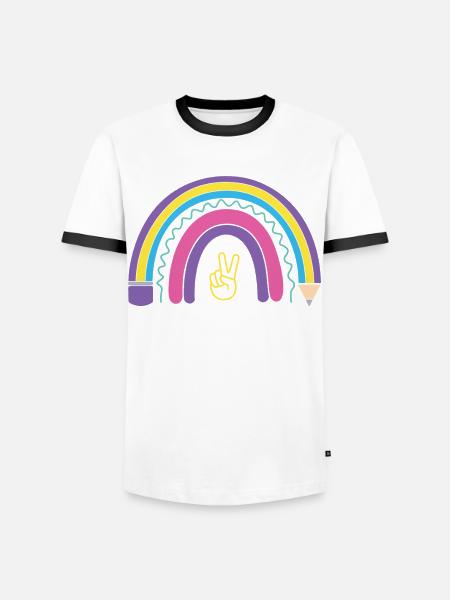 Rentrée scolaire 2024 - T-shirt contrasté Homme -