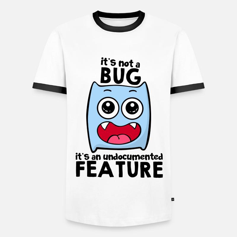 Programmierer - Männer Kontrast-T-Shirt - Weiß/Schwarz
