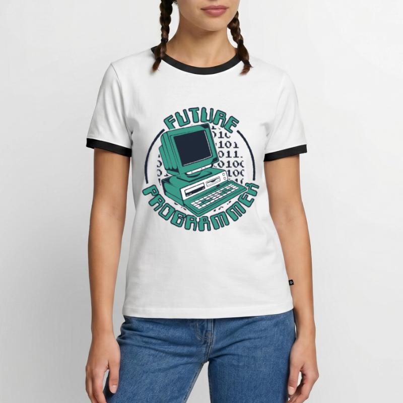 Future Programmer Softwareingenieur Developer Männer Kontrast-T-Shirt