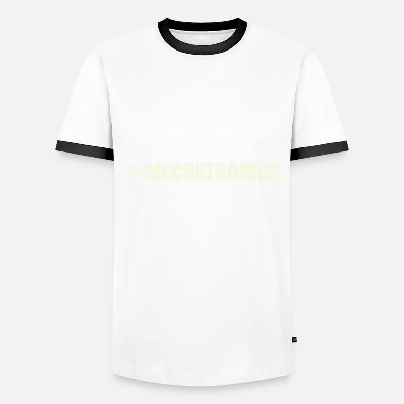 Mechatronics Engineer - Men's Ringer Shirt - white/black