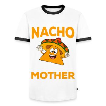 Cinco de Mayo - Männer Kontrast-T-Shirt - Weiß/Schwarz - Vorne - AI Model Female 172 light (172cm) & AI Model Male 178 dark (178cm)