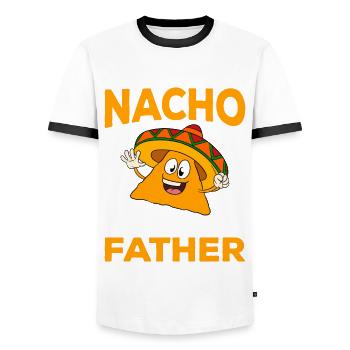 Cinco de Mayo - Männer Kontrast-T-Shirt - Weiß/Schwarz - Vorne - AI Model Female 172 light (172cm) & AI Model Male 178 dark (178cm)