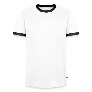 Birthday 1989 May 1989 Vintage 1989 Legend 89 - Men's Ringer Shirt - white/black - Front - AI Model Female 172 light (172cm) & AI Model Male 178 dark (178cm)