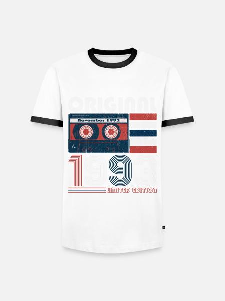 November geboren 1993 29e verjaardag cadeau - Mannen contrastshirt -