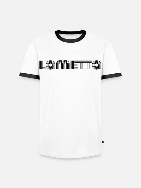 Clinquant - T-shirt contrasté Homme - blanc/noir