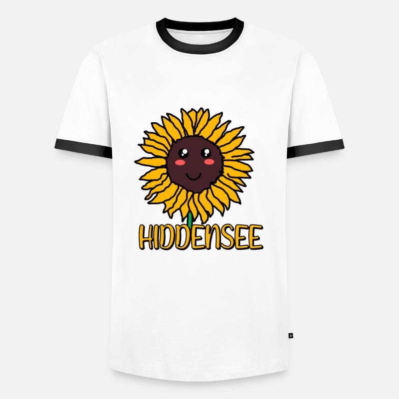 Hiddensee - Männer Kontrast-T-Shirt - undefined