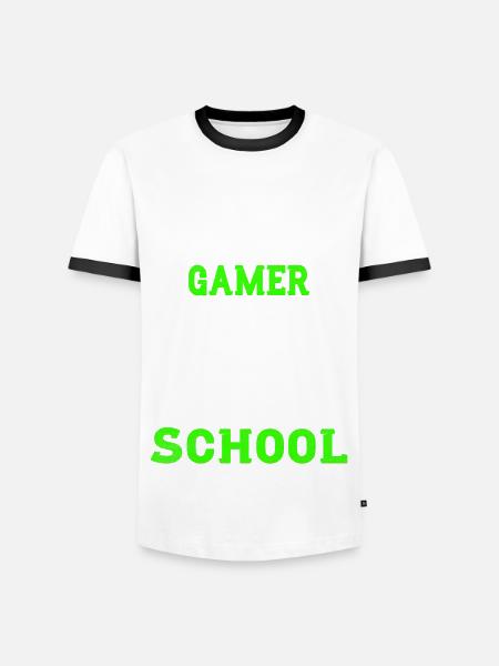 Gaming - Gamer- Computerspiele - videospiele - Männer Kontrast-T-Shirt -
