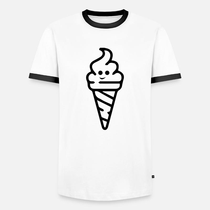 Fun Fun Funny - Men's Ringer Shirt - white/black