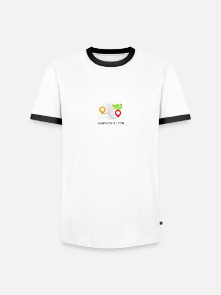 Movers - big thank you! - Men's Ringer Shirt - white/black