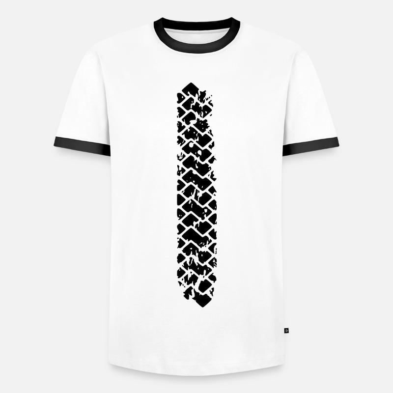 Brennen auf wilde 2 sein - Männer Kontrast-T-Shirt - Weiß/Schwarz
