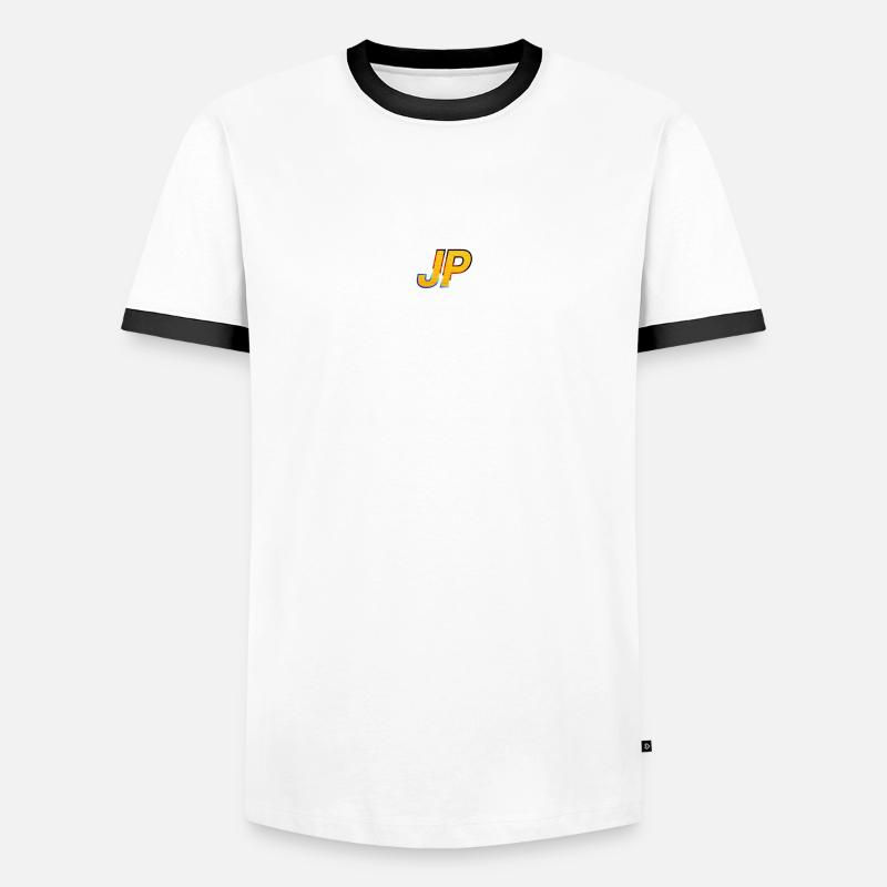 JP 6 - Men's Ringer Shirt - white/black
