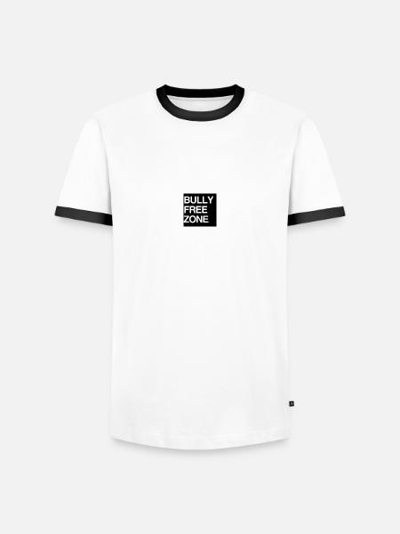 brimades - T-shirt contrasté Homme - blanc/noir