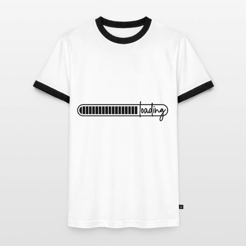 loading bar - loading - loading Men's Ringer Shirt