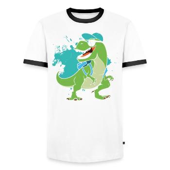 Schulanfang Geschenke Einschulung Erste Klasse - Männer Kontrast-T-Shirt - Weiß/Schwarz - Vorne - AI Model Female 172 light (172cm) & AI Model Male 178 dark (178cm)