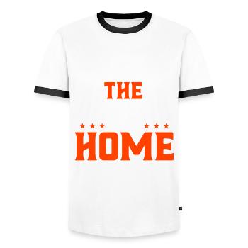 Glasbläser Glasarbeiter Glasbläser Geschenk - Männer Kontrast-T-Shirt - Weiß/Schwarz - Vorne - AI Model Female 172 light (172cm) & AI Model Male 178 dark (178cm)