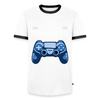 Hasta La Vista Realschule Geschafft - Männer Kontrast-T-Shirt - Weiß/Schwarz - Vorne - AI Model Female 172 light (172cm) & AI Model Male 178 dark (178cm)