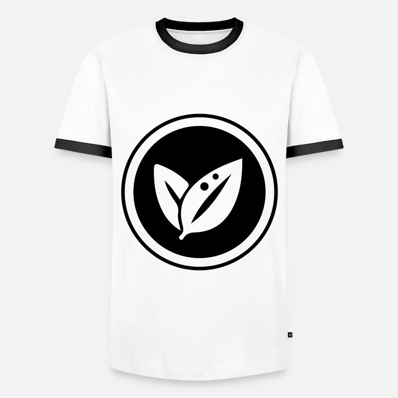 Sheet Ecology - Men's Ringer Shirt - white/black