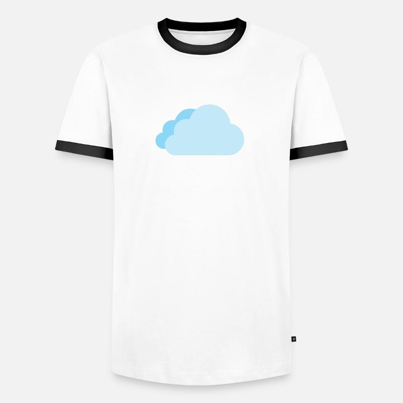 programmer - Men's Ringer Shirt - white/black
