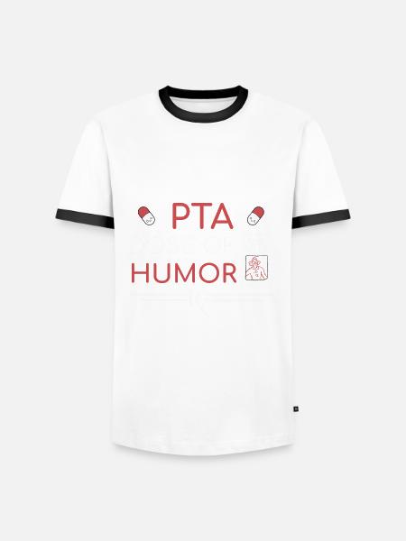 PTA | Dose of Humor - Männer Kontrast-T-Shirt - 